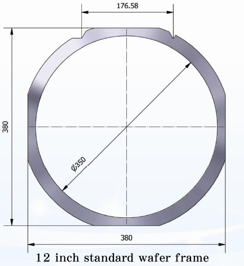 12寸wafer frame